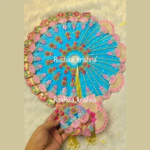 Sky Blue Pink Mirror Dress