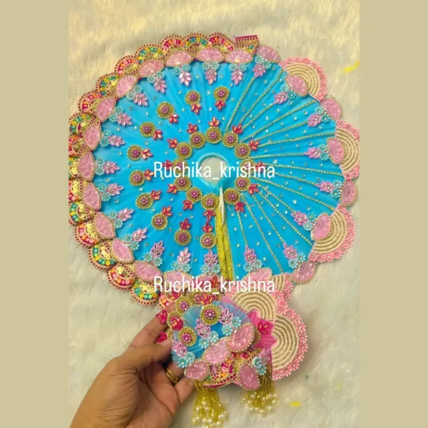 Sky Blue Pink Mirror Dress