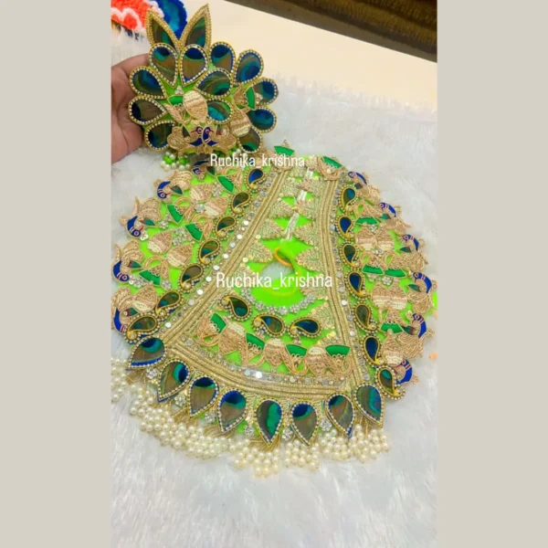 Green Heavy Mor Dress